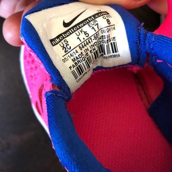 SOLD❌NIKE Free Toddler Sneaker Size 2C, VGUC - Picture 6 of 8